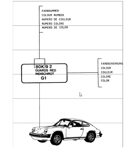 Diagram 004-00 Porsche 9YA Cayenne Turbo S E-Hybrid V8 4.0L 550Hp 2019-23 