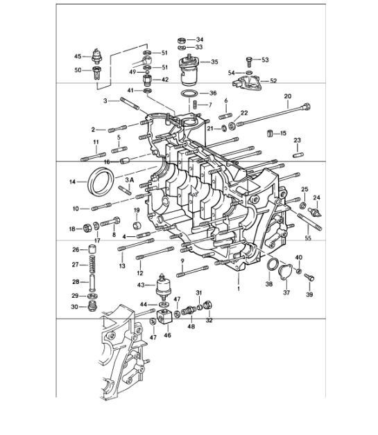 Diagram 101-10 Porsche Macan（95B）MK1（2014-2018） 引擎