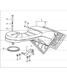 filtro aria 911 TURBO 930.66/68 1987-89