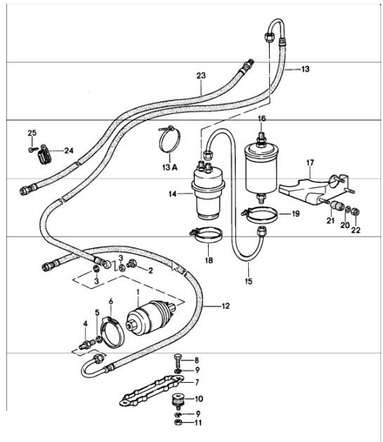 Diagram 201-10 Porsche Taycan GTS 