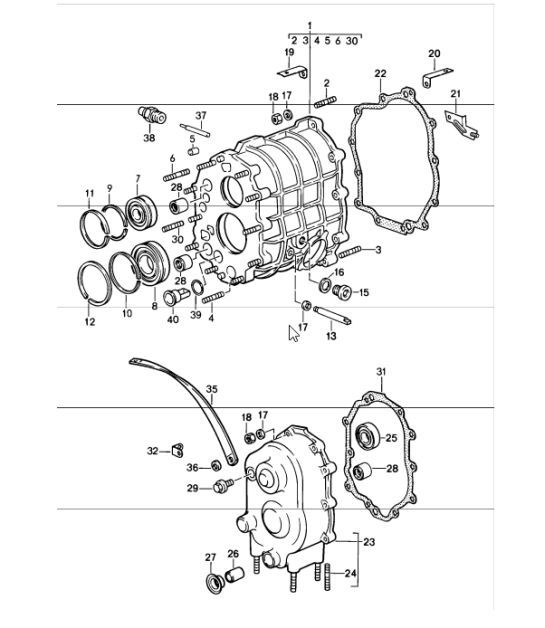 Diagram 302-05 Porsche 卡宴双门轿跑车 Turbo V8 4.0L 汽油 550Hp 