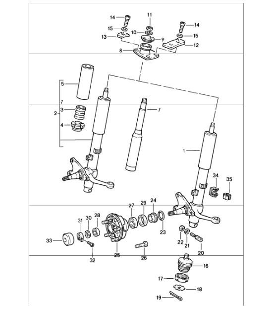 Diagram 402-00 Porsche 992 涡轮增压  S 3.8L 