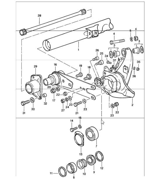 Diagram 501-00 Porsche Taycan (9J1) MK2 2024>> 