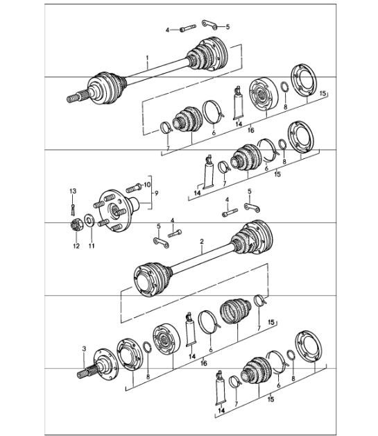 Diagram 501-05 Porsche Taycan (9J1) MK2 2024>> 