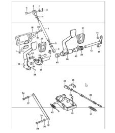 pedals for RIGHT HAND DRIVE CARS 911 TURBO 1987-88