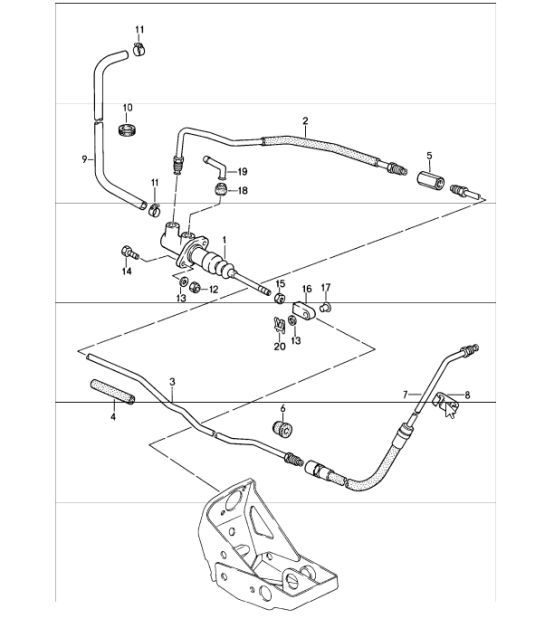 Diagram 702-08 Porsche Cayenne Coupé Turbo V8 4.0L Gasolina 550 CV 