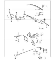 deksel achter 911 1987-89
