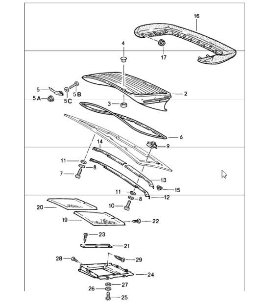 Diagram 803-10 Porsche Cayenne Coupé V6 3.0L Gasolina 340 CV 