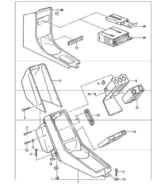 Diagram 809-15 Porsche Cayenne E-Hybrid V6 3.0L V6 340 CV 