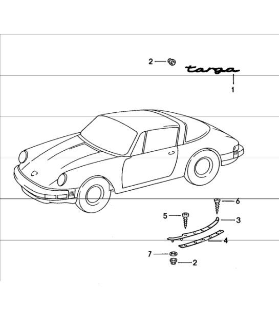 Diagram 810-05 Porsche Cayenne Turbo V8 4.8L Benzina 500 CV Carrozzeria