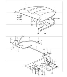 Heckverkleidung 911 SPEEDSTER 1989