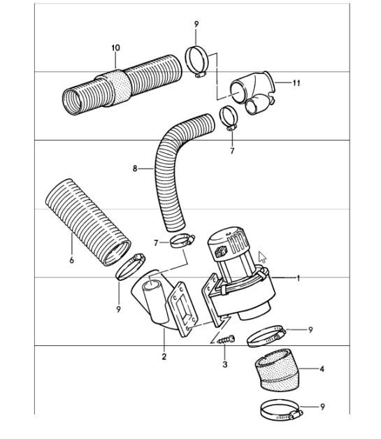Diagram 813-02 Porsche Panamera 970 MK1 (2009-2013) Carrosserie