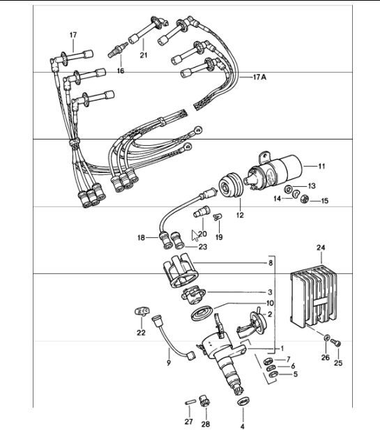 Diagram 901-00 Porsche Macan Turbo 2.9L V6 440 CV 