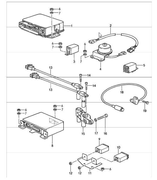 Diagram 901-03 Porsche Cayenne S V8 4.0L Essence 474 Ch 
