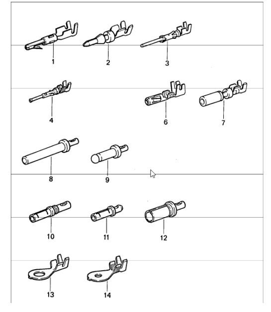Diagram 902-50 Porsche Boxster GTS 718 4.0L PDK (400 Bhp) Electrical equipment
