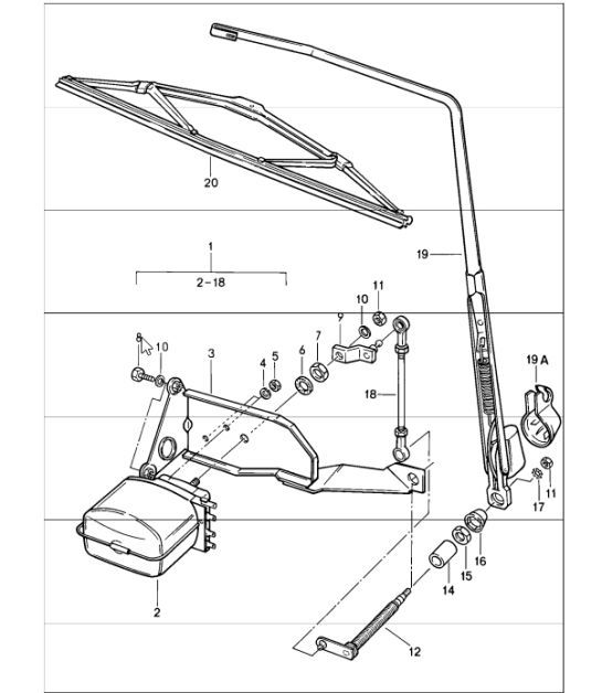 Diagram 904-05 Porsche 卡宴 3.2L V6 2003 年>> 电子设备