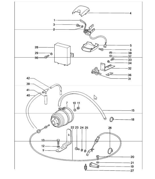 Diagram 907-00 Porsche Cayenne Turbo / Turbo S 4.8L 2007>> Equipo eléctrico