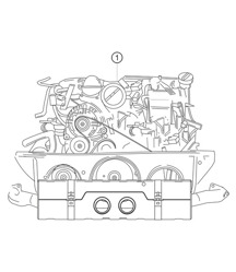 Spare engine 911 (991) GT3 CUP 2016
