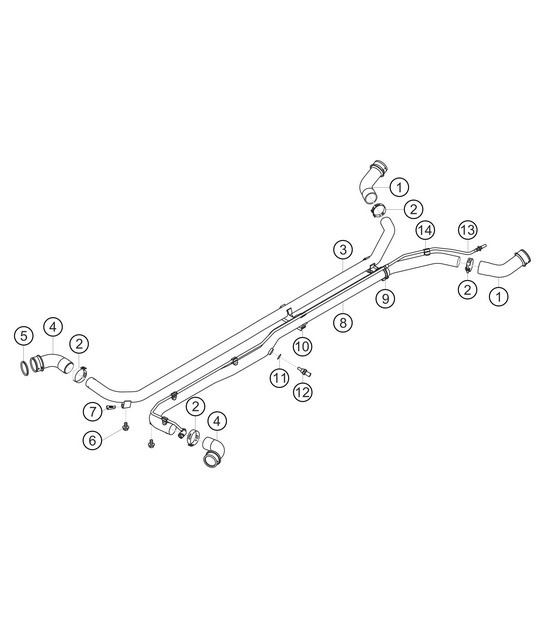 Diagram 1.1-19 Porsche 991 GT3 Cup 2016 Engine