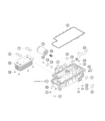 Carcasa de la bomba de aceite 911 (991) GT3 CUP 2018-2019
