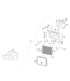 radiatori laterali 911 (991) GT3 CUP 2018 - 2019