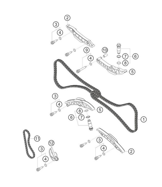 timing chains 911 (991) GT3 CUP 2018 - 2019