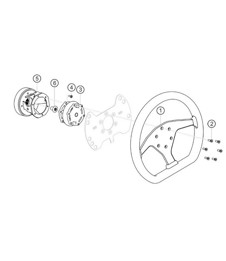 steering wheel 911 (991) GT3 CUP 2018 - 2019