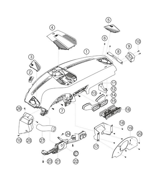 Instrument board 911 (991) GT3 CUP 2018 - 2019