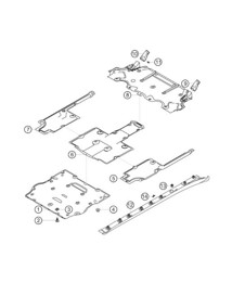 911 (991) GT3 CUP 2018 - 2019 款底盘护板