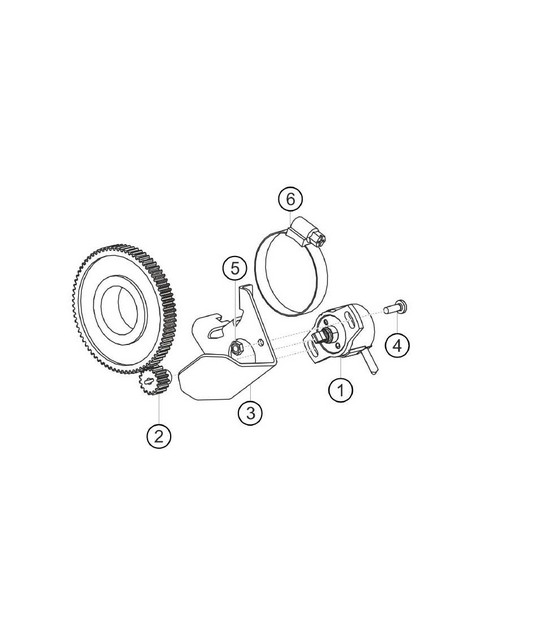 Steering angle sensor 911 (991) GT3 CUP 2018 - 2019