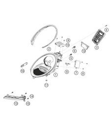 Koplamp 911 (991) GT3 CUP 2018 - 2019