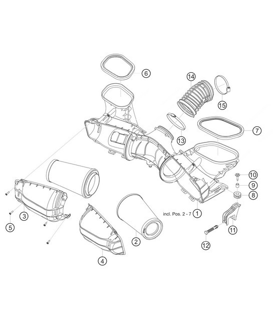 Diagram 1.1-24 Porsche 992 (911) MK1 2019-2024 Engine