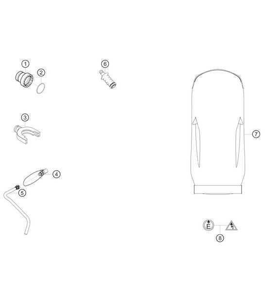 Diagram 0.0-01 Porsche 996 C2 3.4L 1997-08/01 Accessories & others 