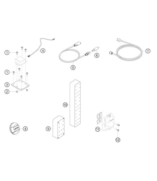 Diagram 0.0-02 Porsche 924 Carrera GTS 2.0L 1982 Accessories & others 