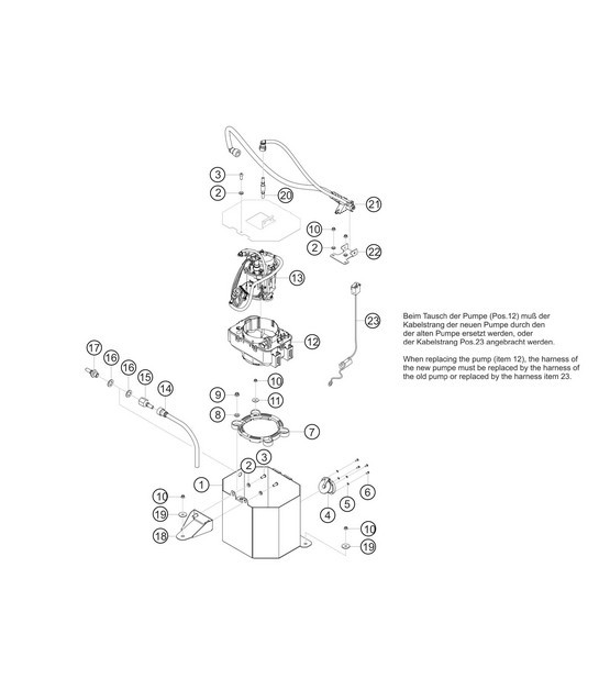 Diagram 2.2-03 Porsche Cayenne 3.6L 2007>> Fuel System, Exhaust System