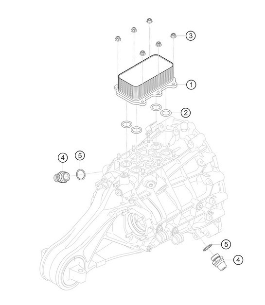 Diagram 3.3-12 Porsche 997 (911) MK2 2009-2012 Transmission