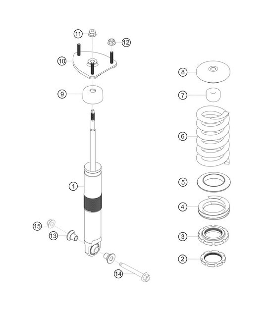 Diagram 5.5-06 Porsche 992 (911) 2019>> Essieu arrière