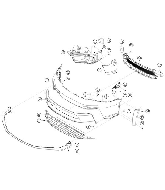Diagram 8.8-10 Porsche Macan Turbo 2.9L V6 440Bhp 