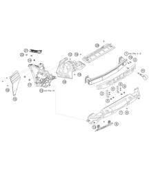 Protezione termica posteriore 911 (992) GT3 CUP 2021