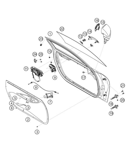 Diagram 8.8-15 Porsche Cayman 718C (982C) 2017>> Body
