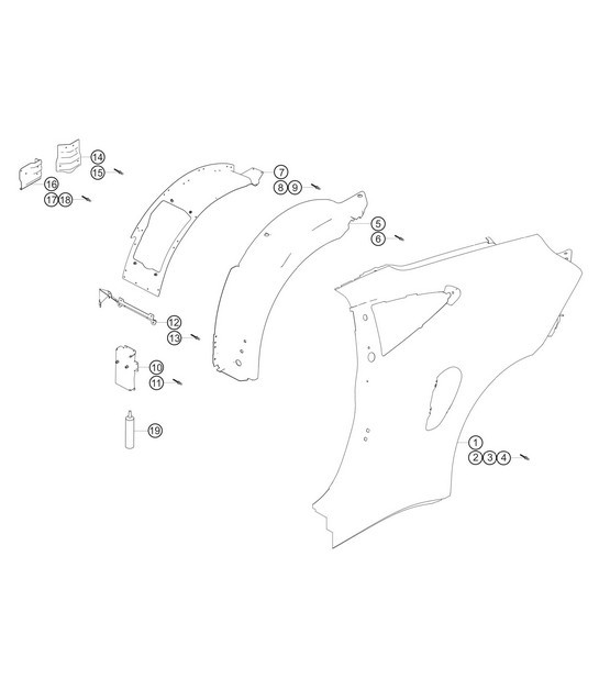 Diagram 8.8-04 Porsche Panamera 971 MK2 (2021-2023) 