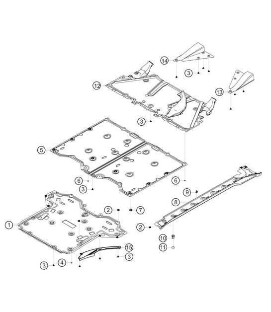 Diagram 8.8-07 Porsche 993 (911) GT2 1994-97 Carrosserie