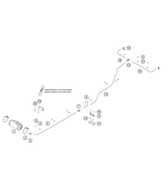 Diagram 9.9-14 Porsche 911 1975-1977 3.0L Turbo (930) Electrical equipment