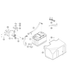 Battery and Main relay 911 (992) GT3 CUP 2021