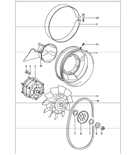Diagram 105-00 Porsche 开曼718C(982C)2017>> 引擎