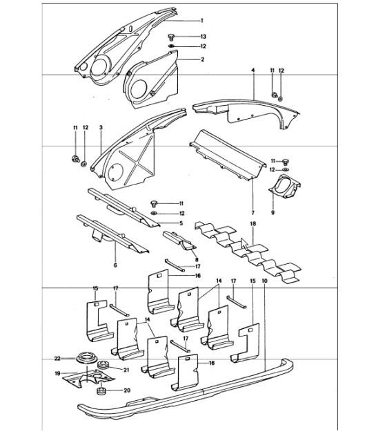 Diagram 105-10 Porsche Cayenne S 4.5L V8 2003>> Motor