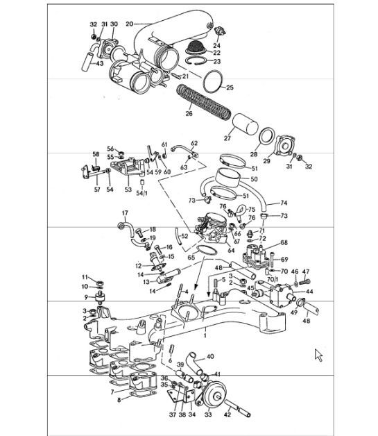Diagram 107-05 Porsche Macan (95B) MK2 2019-2021 