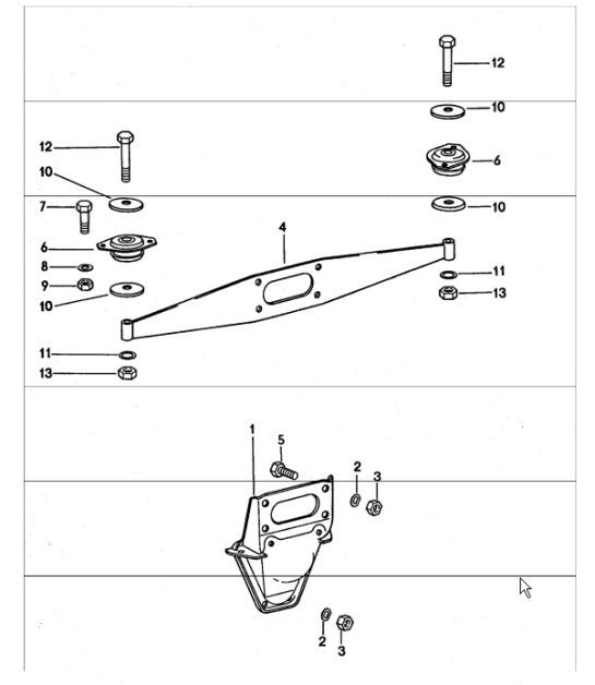 Diagram 109-00 Porsche Cayenne Turbo E-Hybrid Coupé V8 4.0L 739Hp 