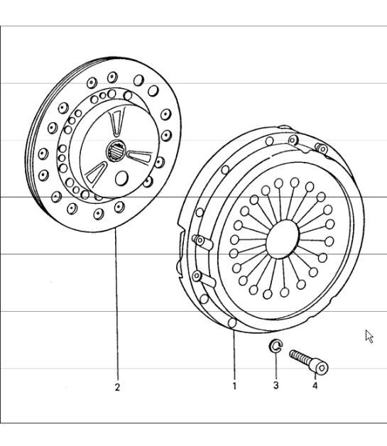 Diagram 301-00 Porsche Caimán S 718 2.5L PDK (350 CV) Transmisión