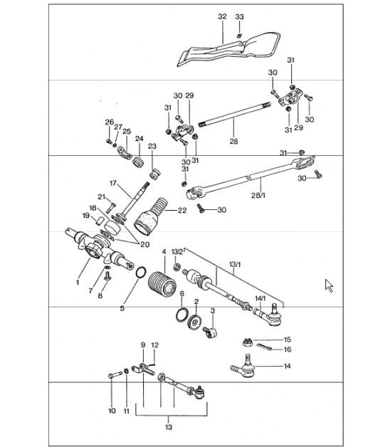 Diagram 403-00 Porsche Cayenne Coupé Turbo S E-Híbrido V8 4.0L 550 CV 